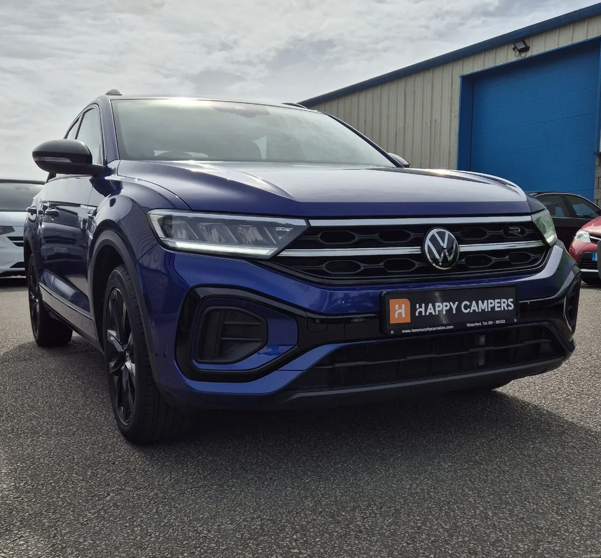 2023 Volkswagen T-Roc R-Line Lapiz Blue 25,995 - Image 1