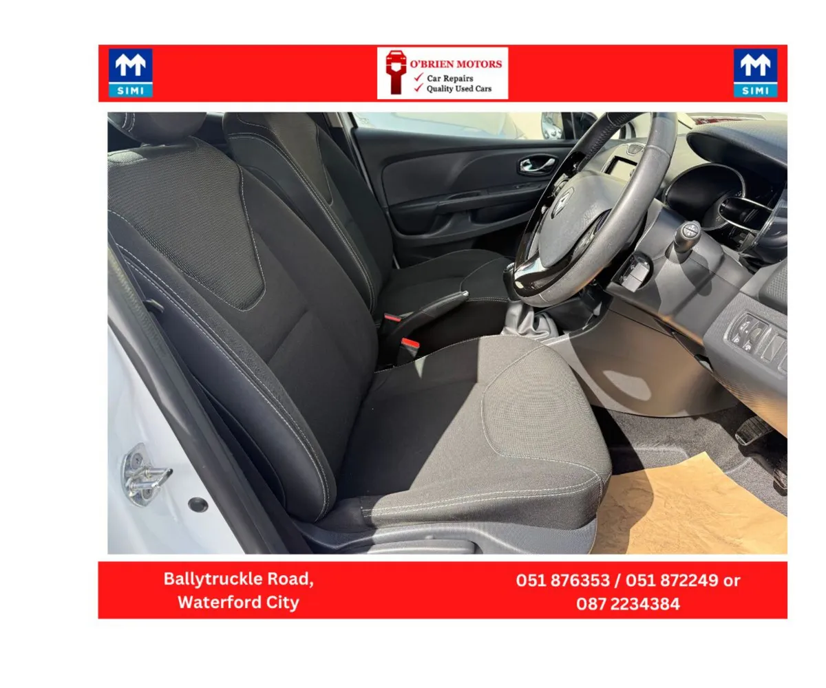 2015 Renault Clio, Dynamique Nav,1.2 ,Petrol. - Image 4
