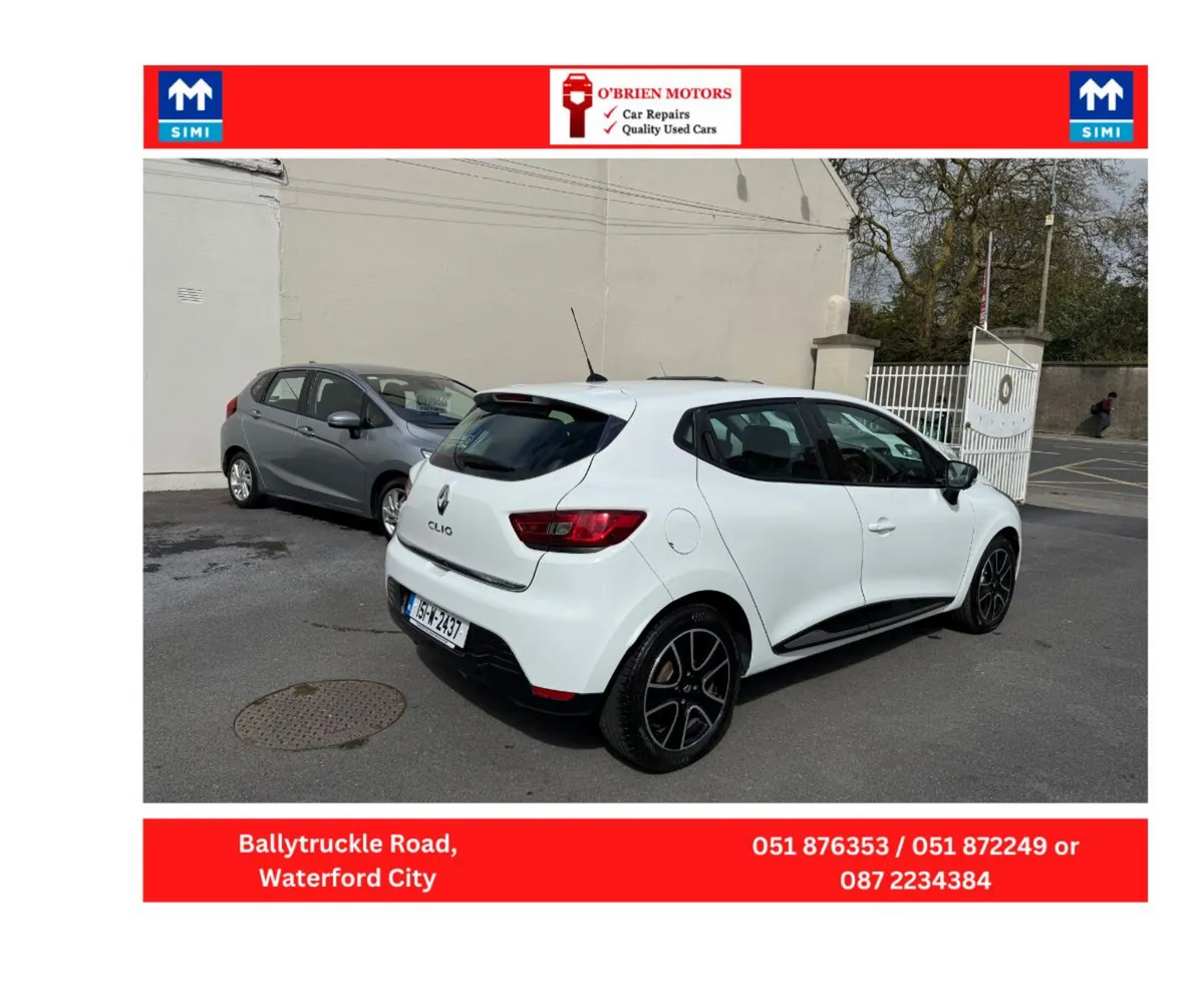 2015 Renault Clio, Dynamique Nav,1.2 ,Petrol. - Image 3