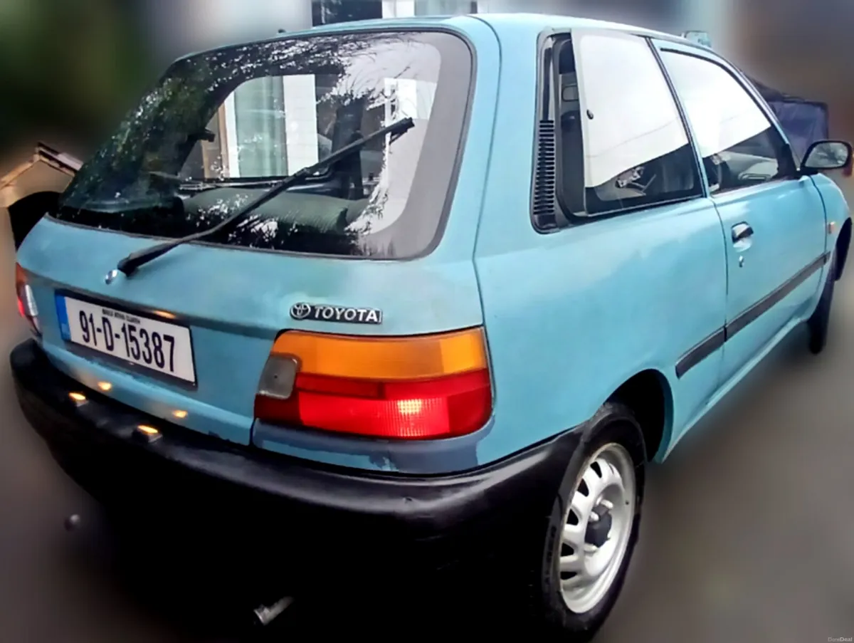 91 Toyota Starlet Tax New Nct 9 27 - Image 1