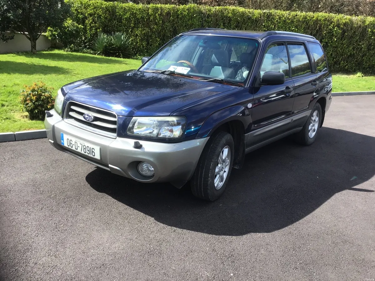 Subaru Forester 2006 Nct’d & Taxed. - Image 1