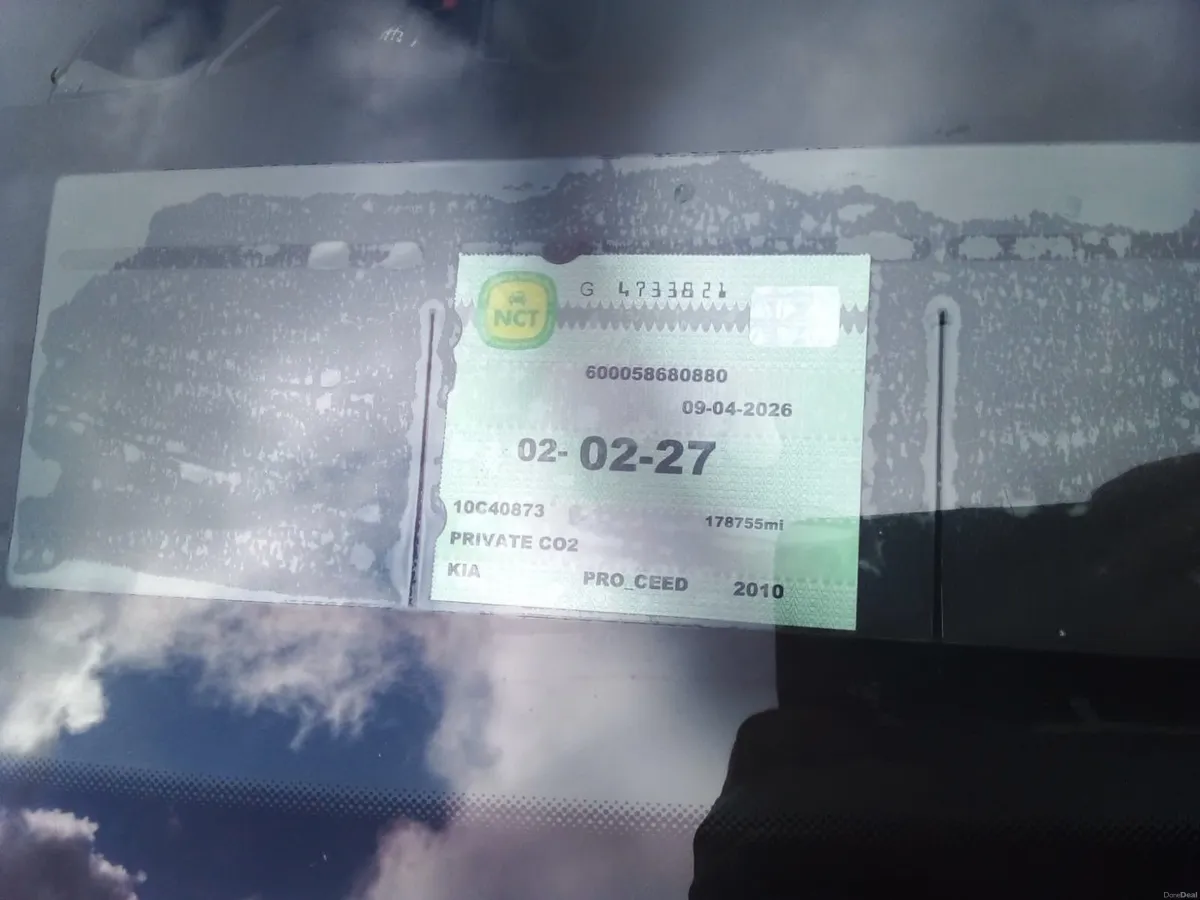 2010 KIA CEED PRO CEED NCTD 2/27 - Image 4