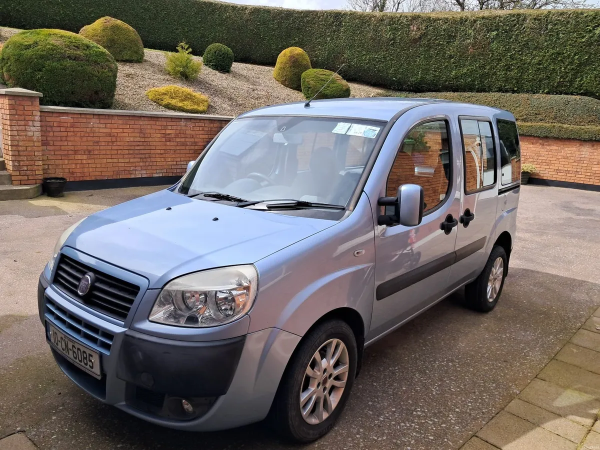 Fiat Doblo 2010 wheelchair accessible - Image 1