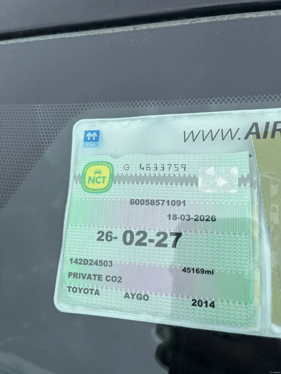 Toyota Aygo 2014 1.0L petrol low miles €4999 - Image 5