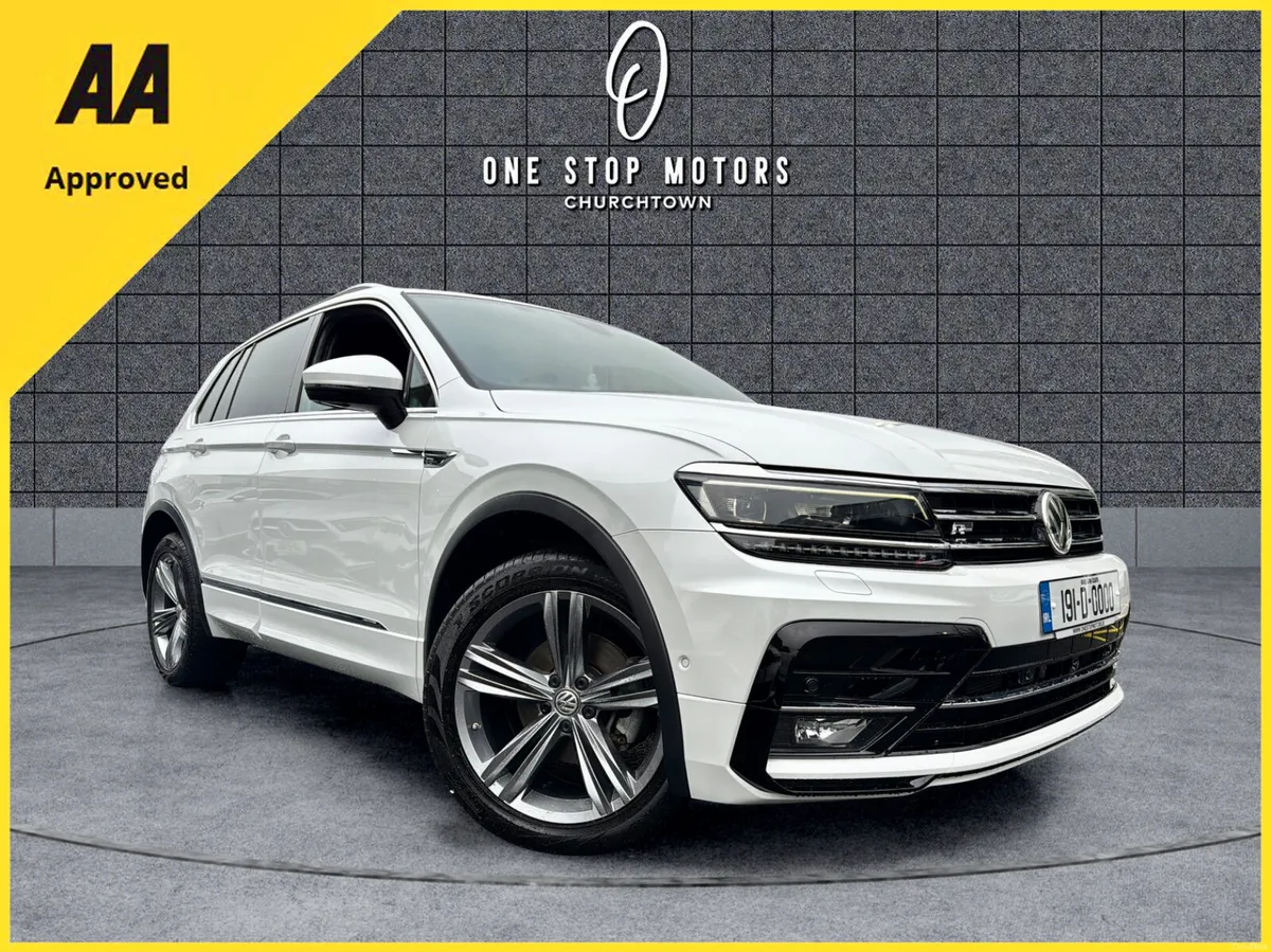 2019 VW Tiguan 2.0TDI R-LINE 4MOTION AUTO (LEATHER - Image 3