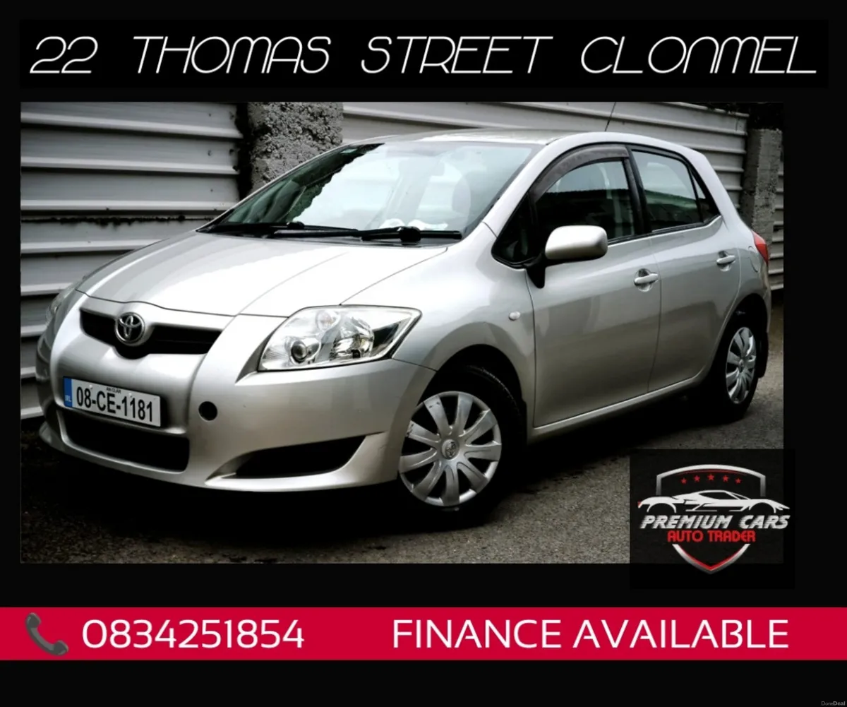 Toyota Auris 2008 1.4 petrol - Image 1