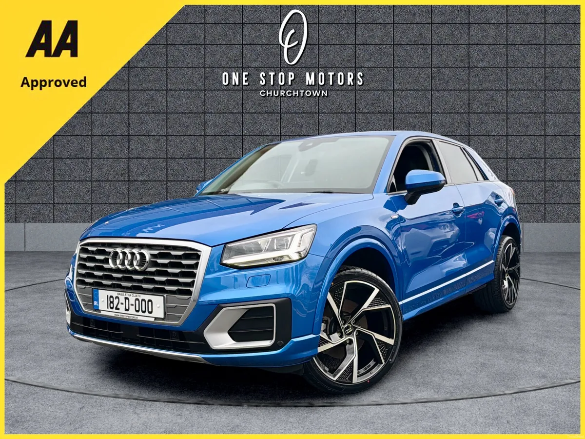 182 Audi Q2 1.0TFSI *S-LINE / BLK ED SPEC* 57KMS - Image 1