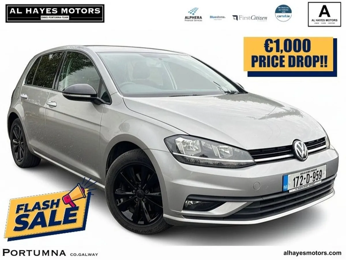 Volkswagen Golf TRENDLINE 1.6TDI *BLACK PACK*€1K P - Image 1