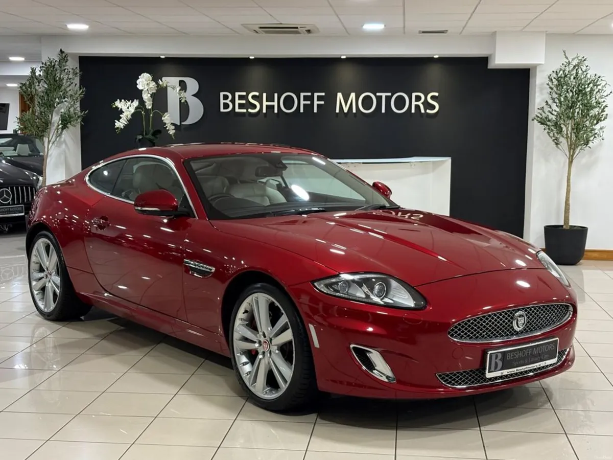 Jaguar XK 5.0 V8 PORTFOLIO COUPE=LOW MILES//IVORY - Image 1