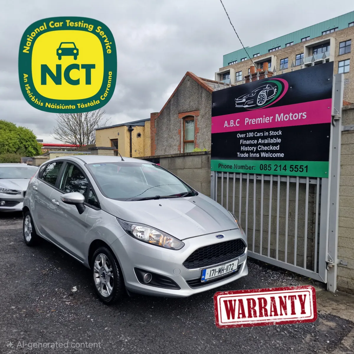 Ford Fiesta 2017 Nct 01/27 Tax 09/26 - Image 1