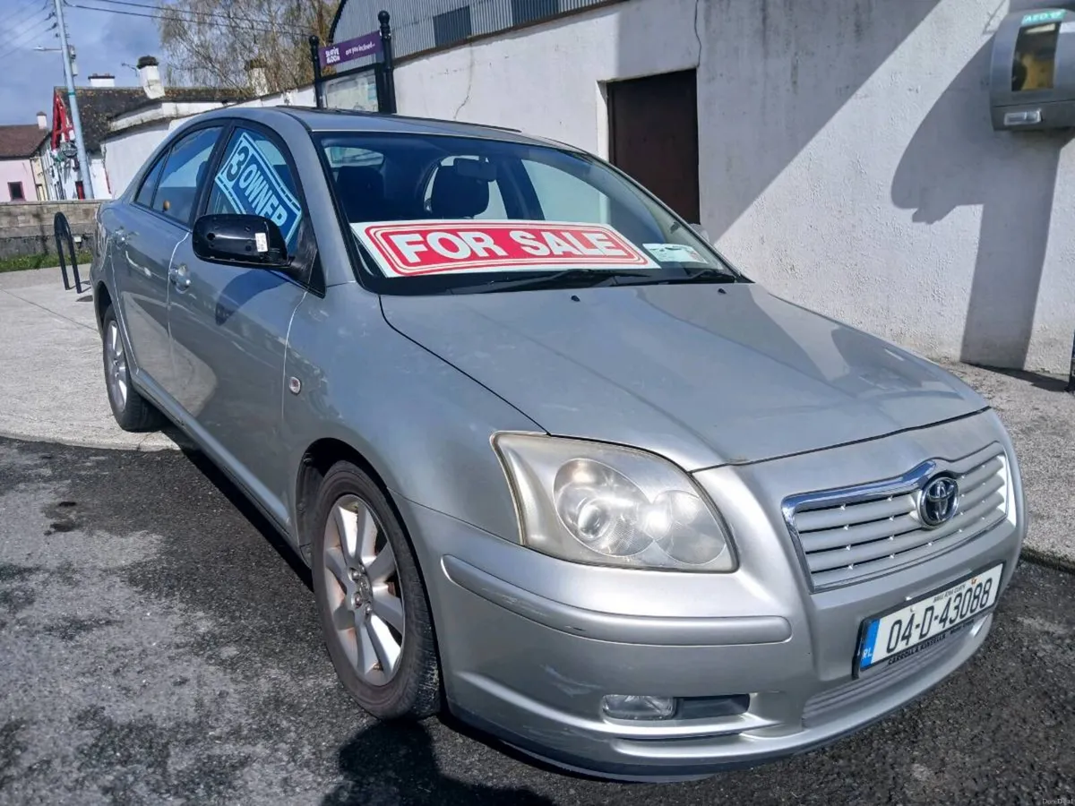 TOYOTA AVENSIS (2004) 1.6 PETROL NCT 19/09/26 - Image 2