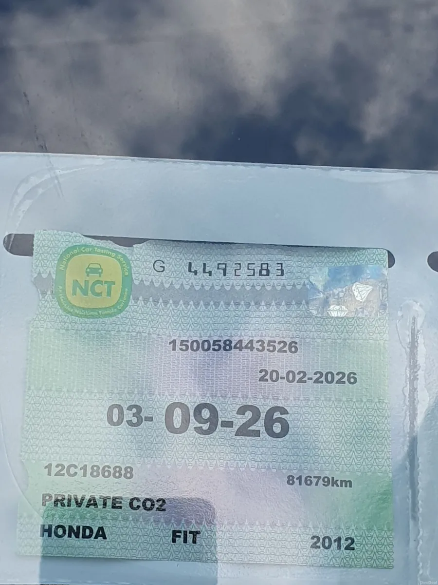 Honda Fit 2012 6500 (81k Kilometers) - Image 2