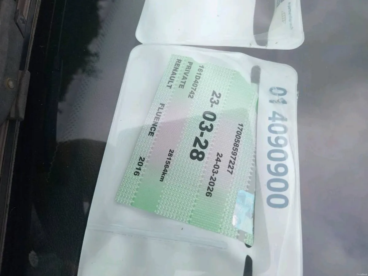 Renault Fluence 2016 NCT 03/28 - Image 6