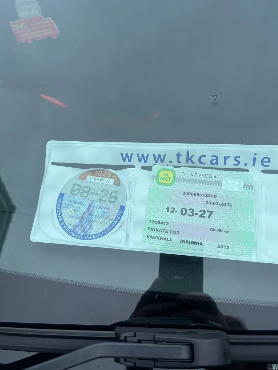 2012 Vauxhall insignia - Image 1