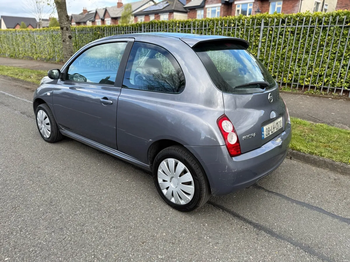 2008 Nissan Micra New Long Nct Till 01/06/2027 - Image 2