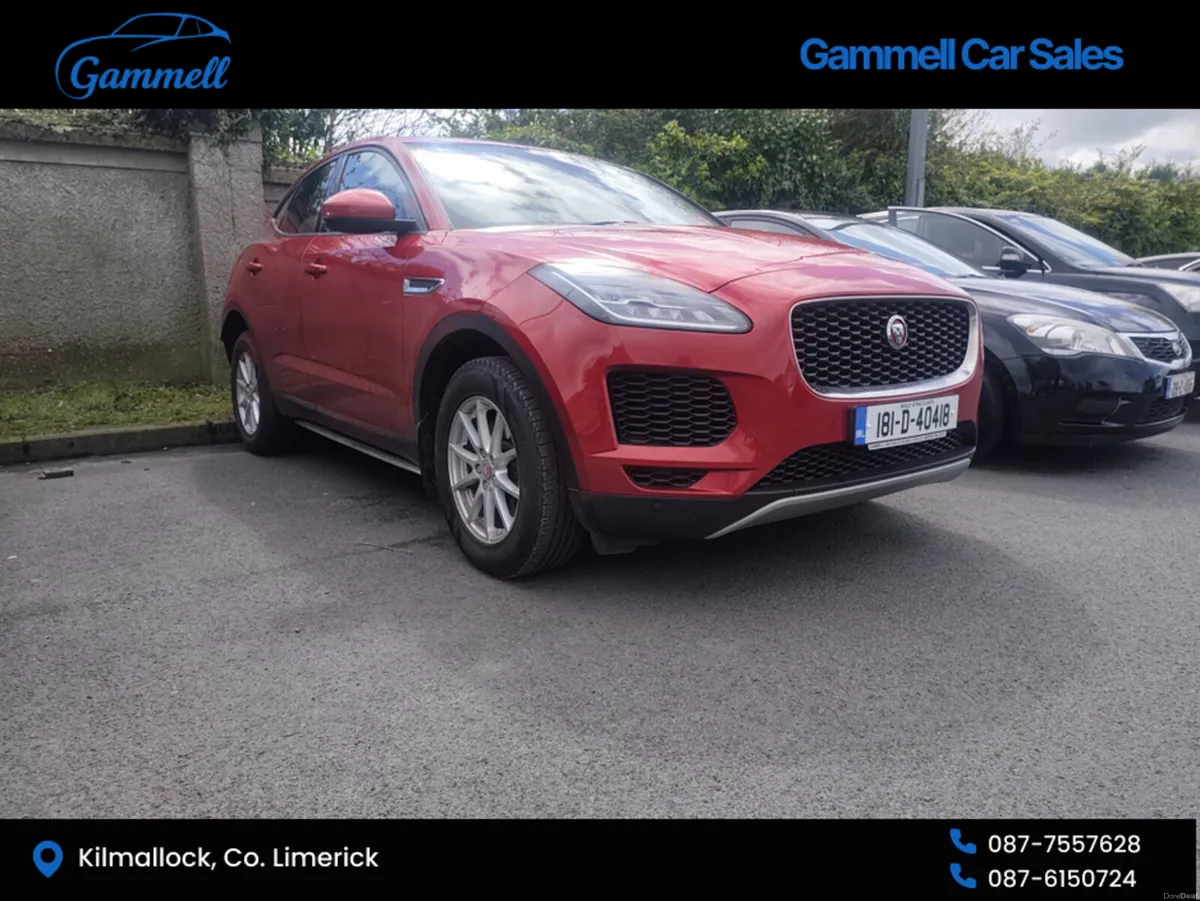 Jaguar E-Pace 18MY 2.0 D 150PS FWD 5DR