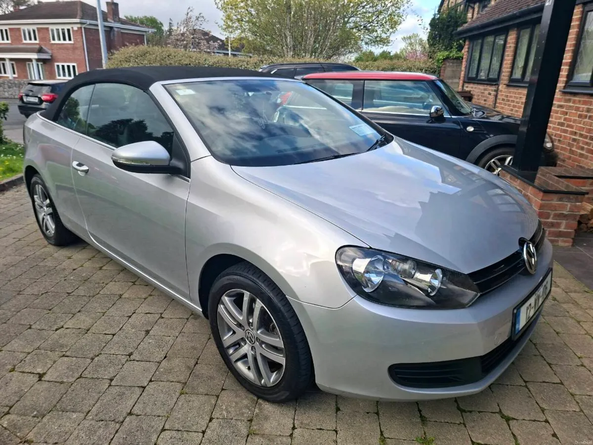 VOLKSWAGON GOLF 1.2TSI CONVERTIBLE 2012 STUNNING - Image 1