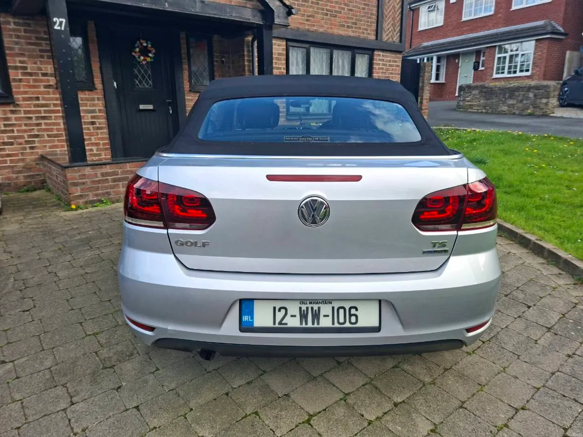 VOLKSWAGON GOLF 1.2TSI CONVERTIBLE 2012 STUNNING - Image 4