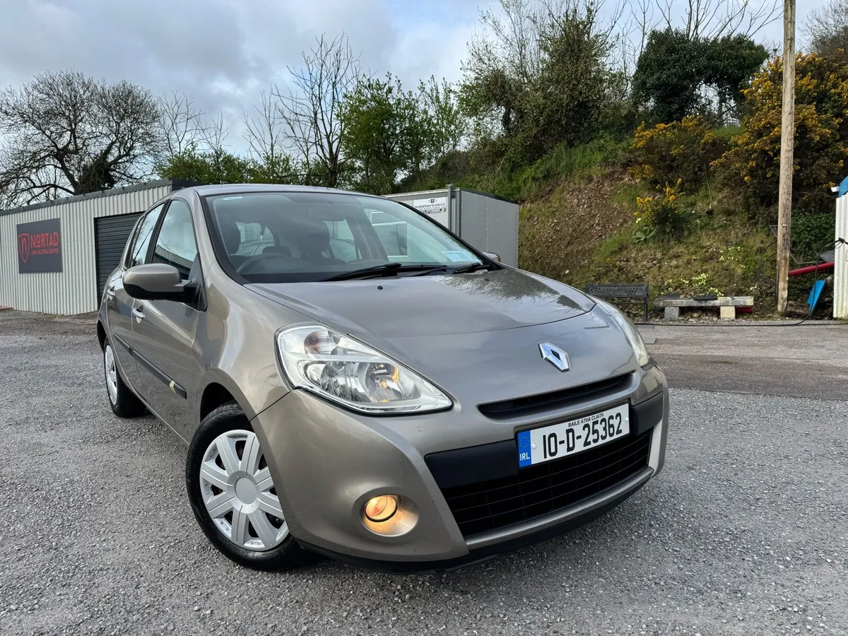 10 Renault Clio 1.2 Nct&Tax - Image 1