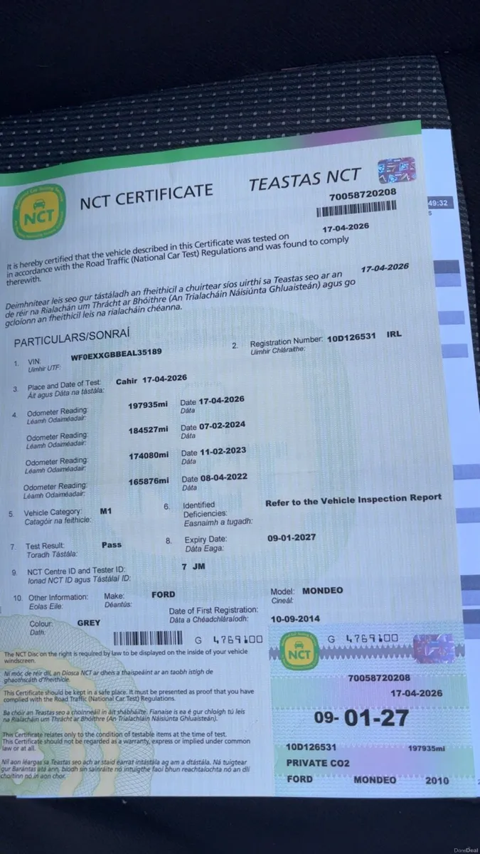 Ford mondeo - Image 3