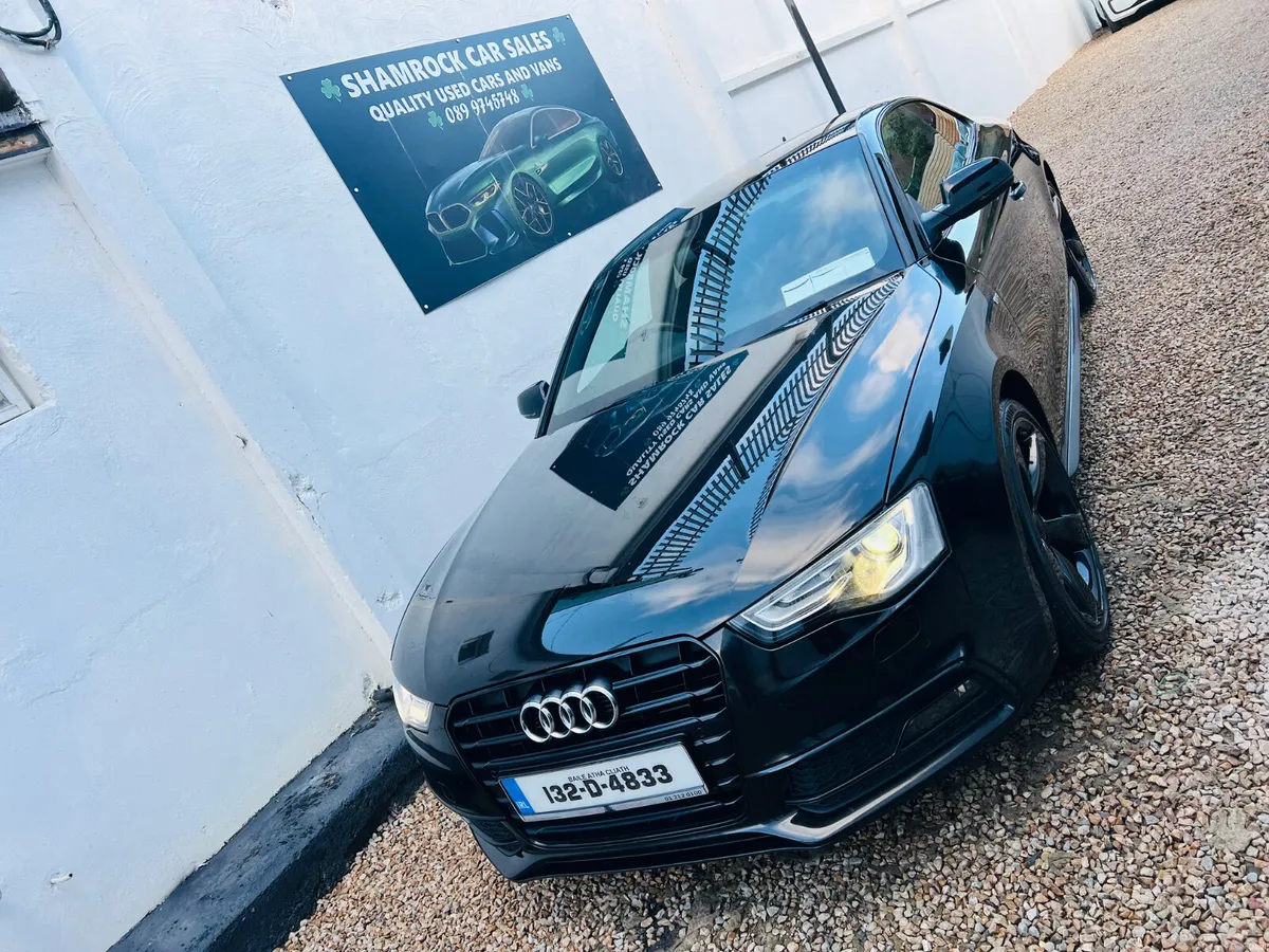 2013 Audi A5 2.0 Tdi S Line  Black Edition 177Bhp - Image 1