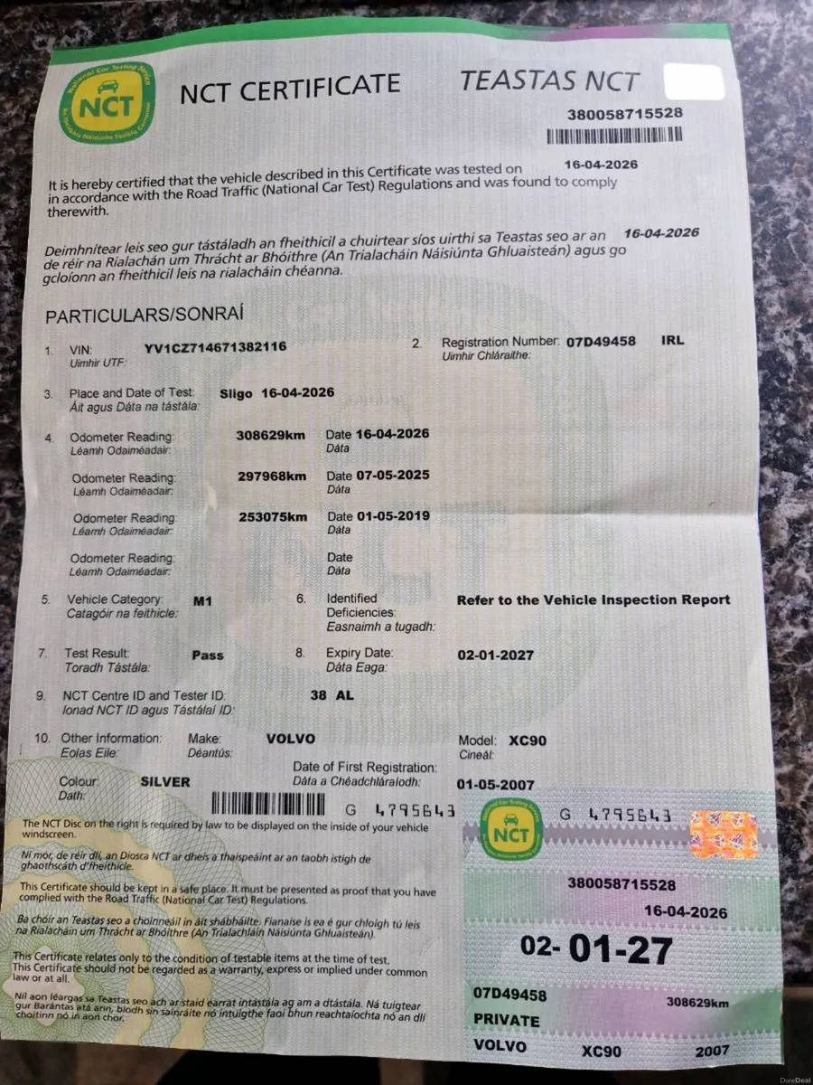 Volvo  XC90 new NCT - Image 2