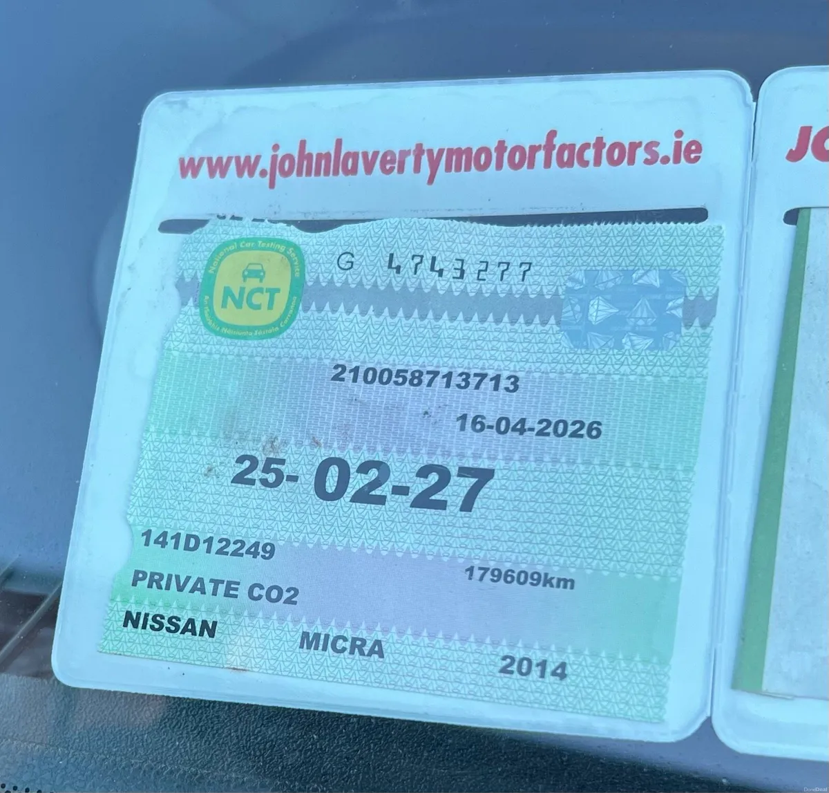 2014 Nissan Micra 1.2 Petrol New NCT 3/27 Low KM! - Image 3