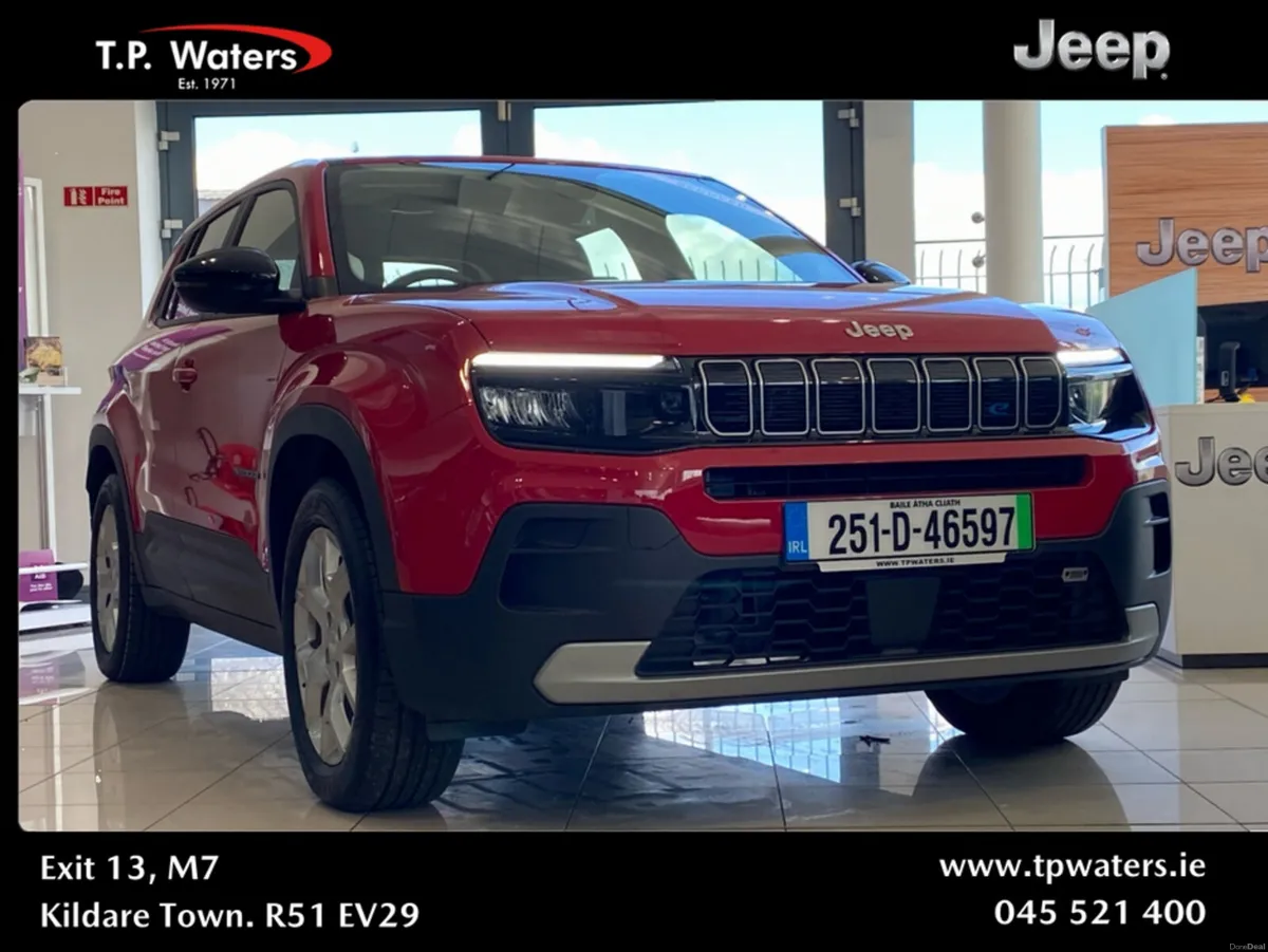Jeep Avenger FULL ELECTRIC - ALTITUDE - BLACK LEAT - Image 1