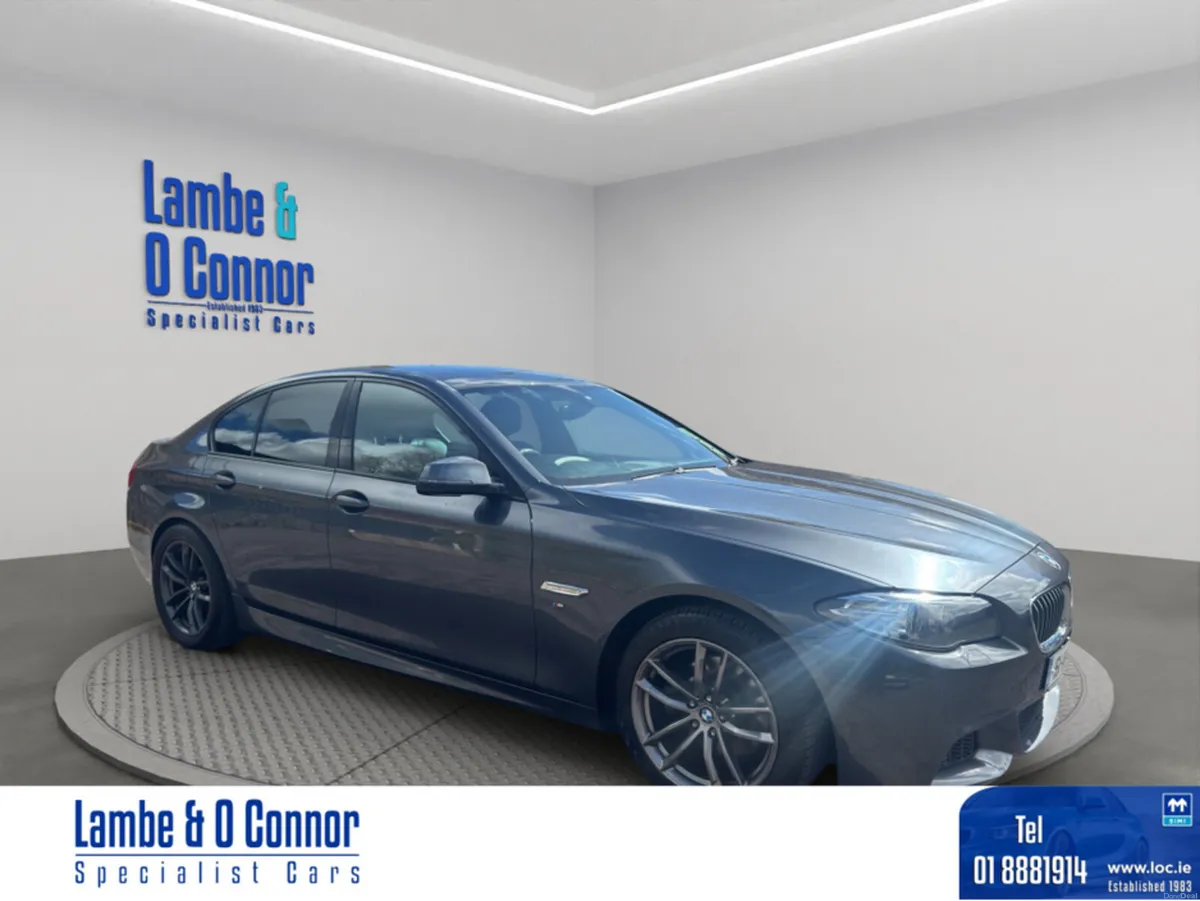 BMW 5-Series 520d  M SPORT AUTO *** GREY MET / BLA - Image 6