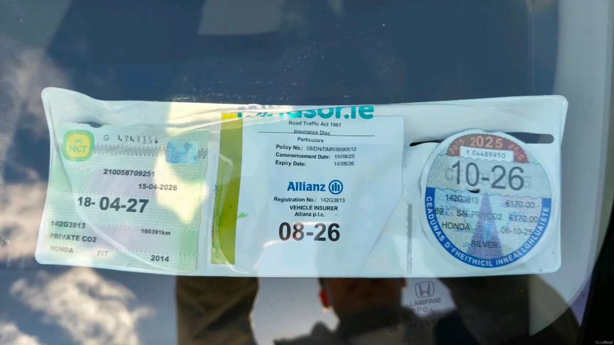 Honda Fit Hybrid 2014 | Fresh NCT 2027 | New Tyer - Image 2