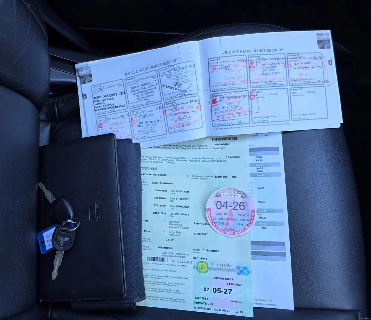 2013 Mitsubishi Outlander 2.2 DI-D Intense 7 Seate - Image 3