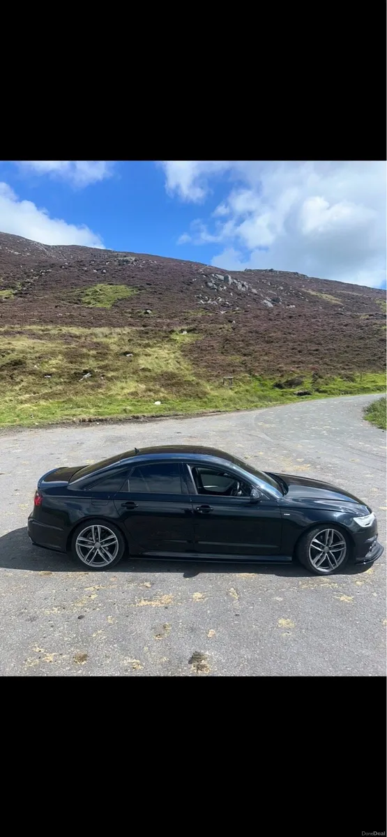 Audi A6 Black SLine - Image 2