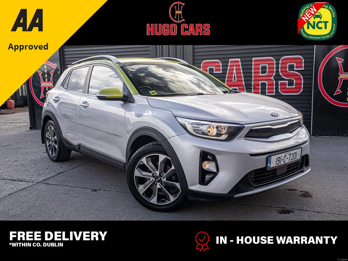 2019 Kia Stonic 1.4/FSH/New NCT/1yr warranty - Image 1