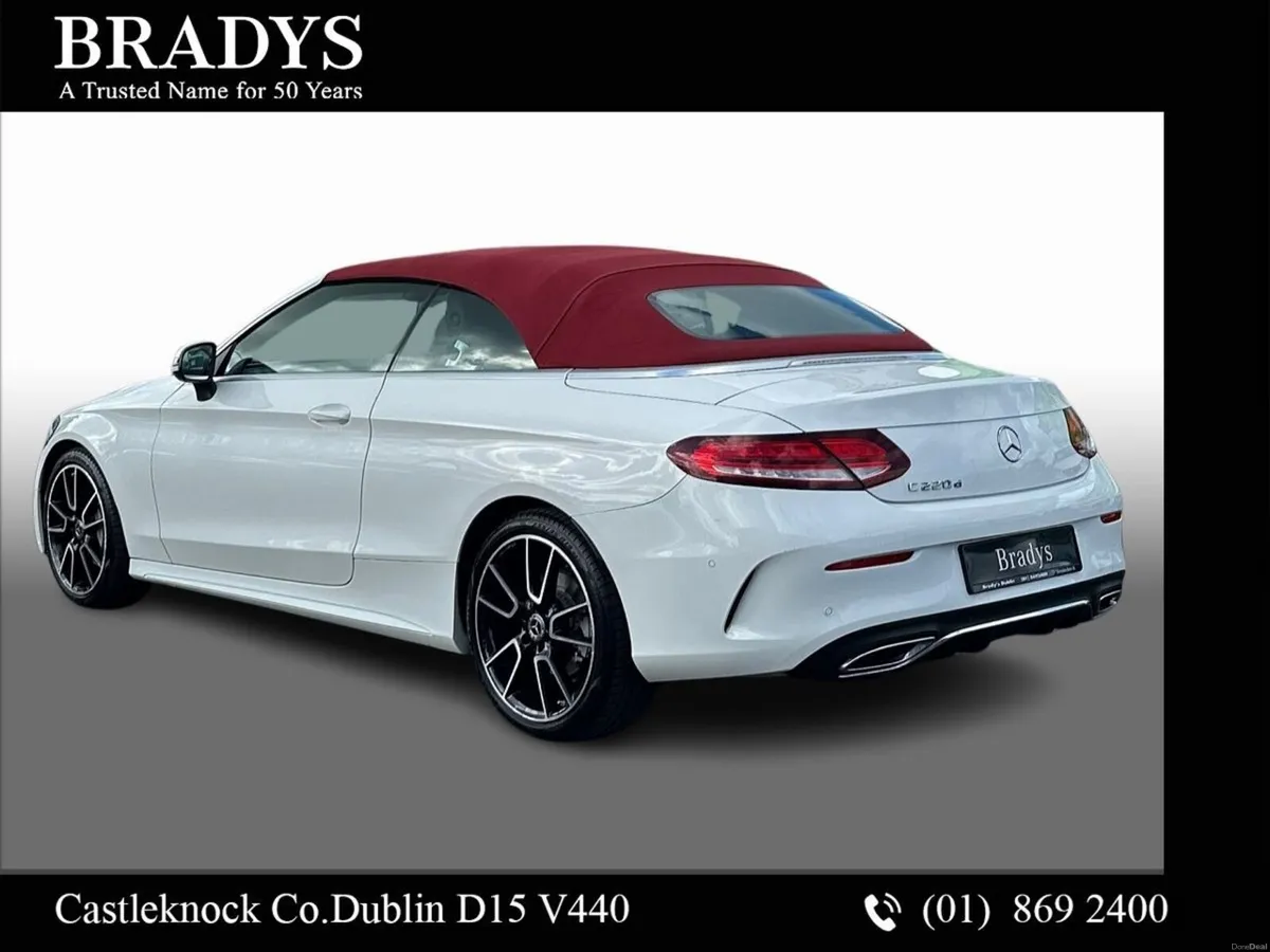 Mercedes-Benz C-Class C220d AMG Cabriolet--Low Mil - Image 4