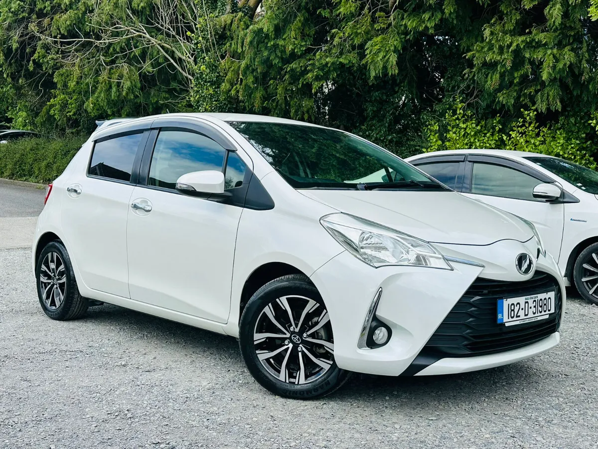 TOYOTA VITZ 2018 WITH PUSH START IMMOBILISER - Image 1