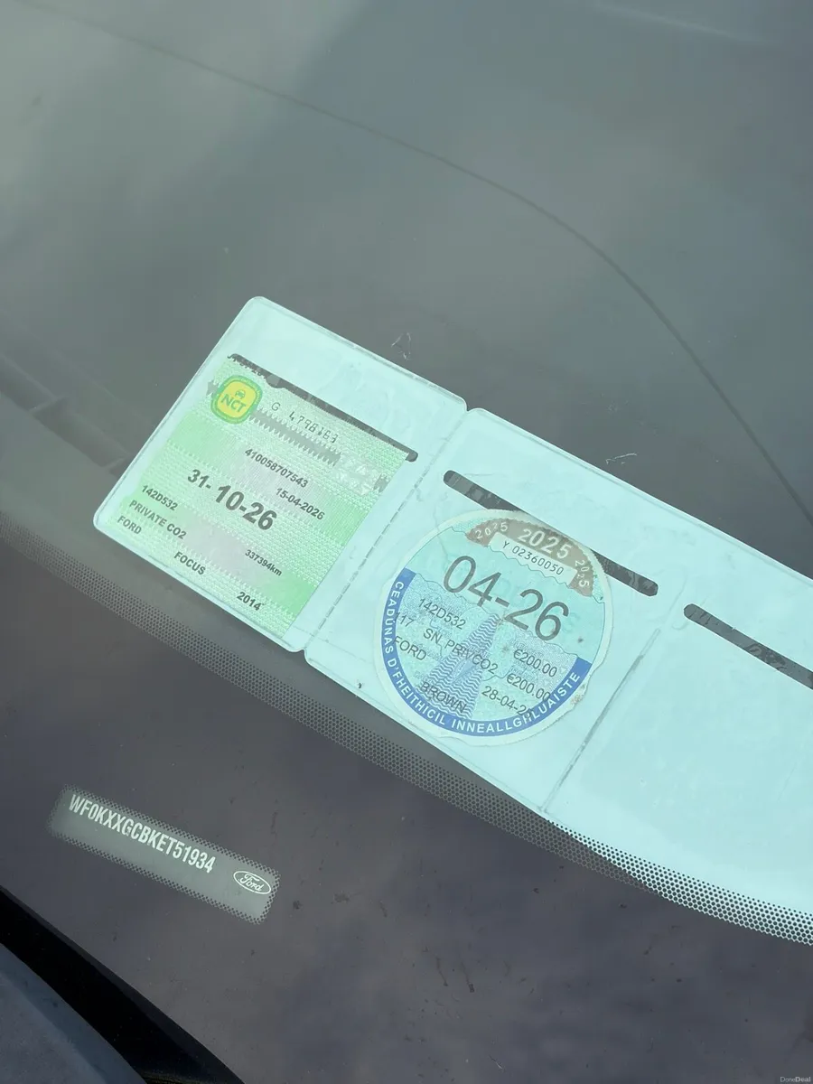 Ford Focus New Test & New Clutch with receipt - Image 4