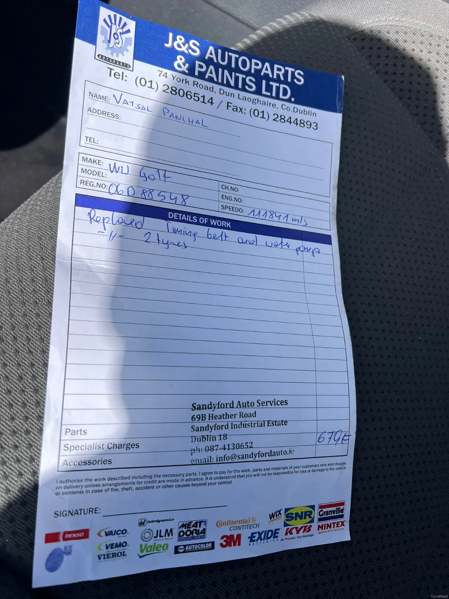 Volkswagen Golf 2006 1.9TDI Automatic new nct 2/27 - Image 2