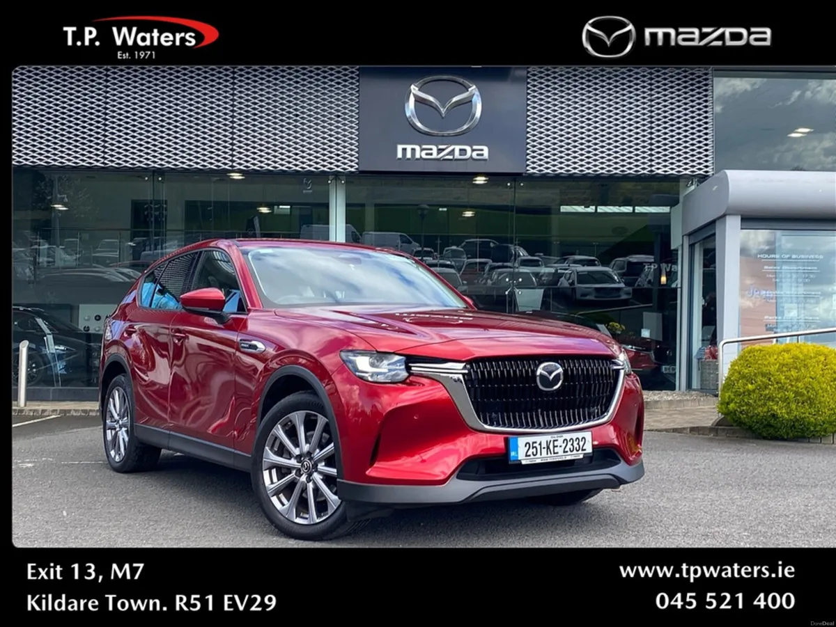 Mazda CX-60 2.5 PHEV - EXCLUSIVE-LINE - FULL BLACK - Image 1