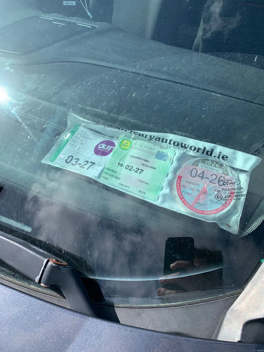 Ford Galaxy 2010 diesel 7 seats nct&tax €2200 - Image 4