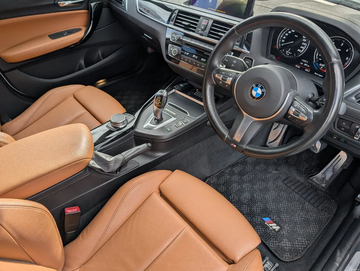 BMW 118D AUTO M-SPORT // COGNAC LEATHER // - Image 2