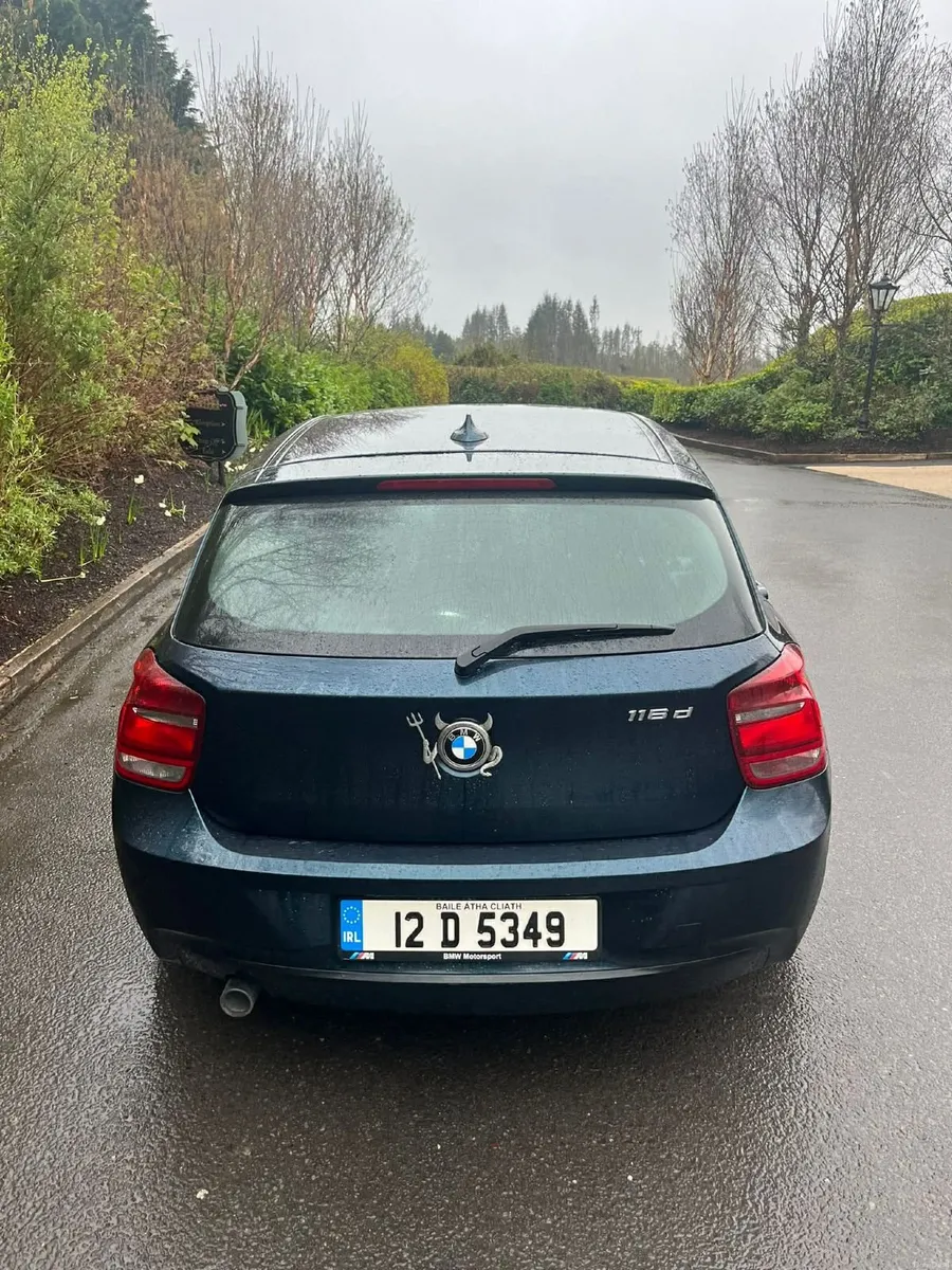 BMW 1-Series 2012 nct and tax - Image 2