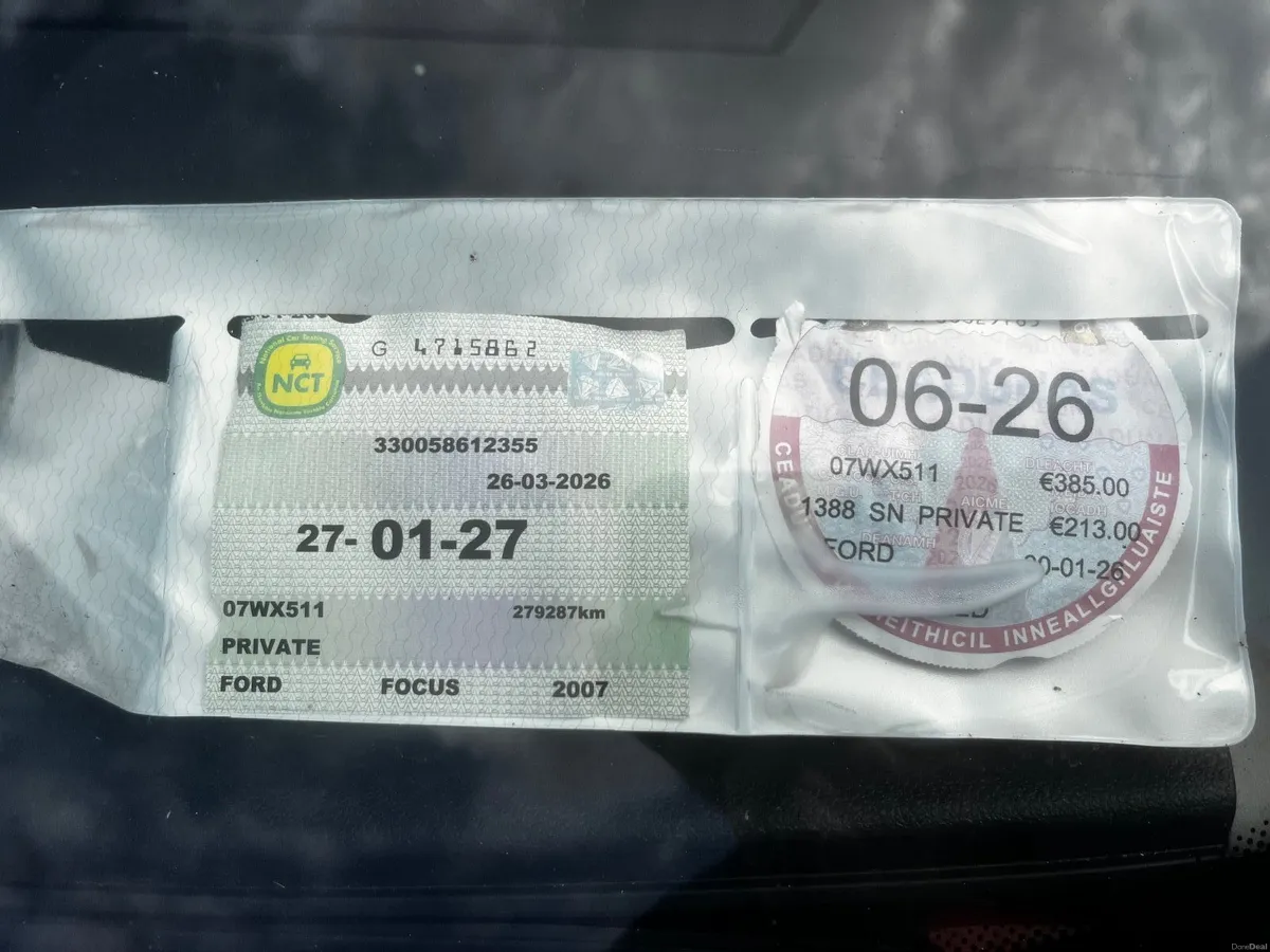 Ford Focus 2007.NEW NCT 1/27.TAX  7/26. - Image 4