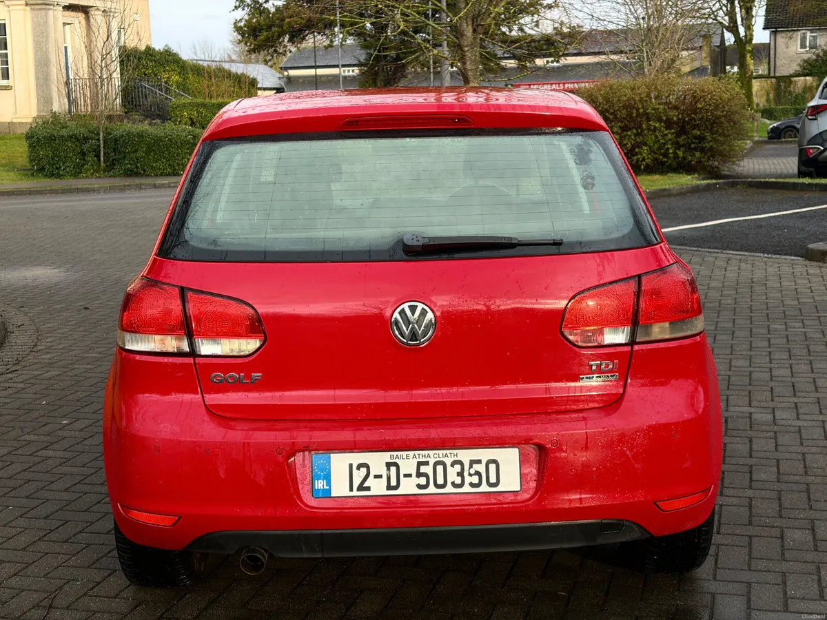Volkswagen Golf 2012 1.6TDI Automatic new nct 4/27 - Image 4