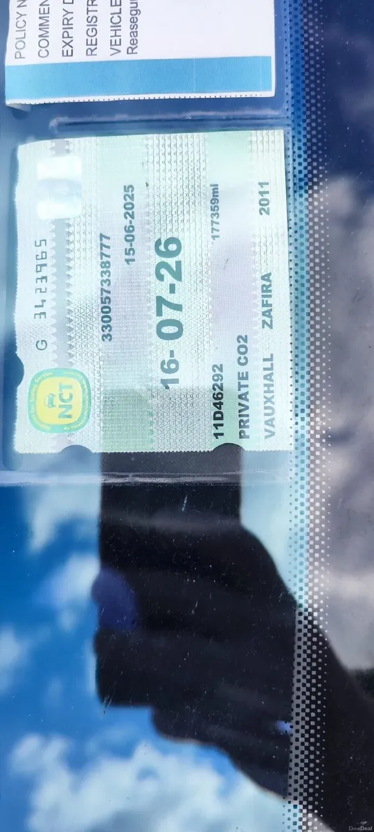 Vauxhall Zafira 2011 - Image 3