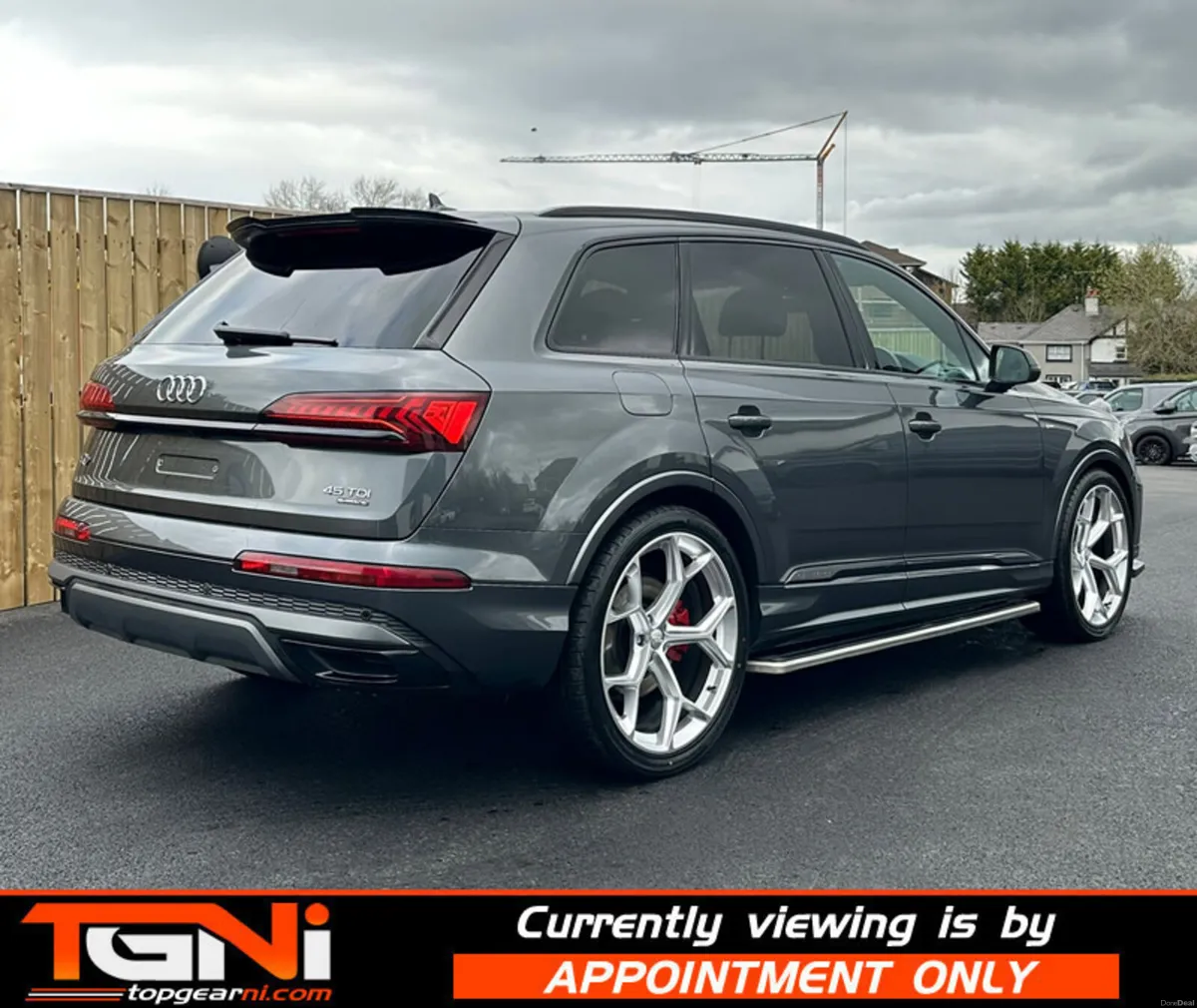 Aug 2020 Audi Q7 45 TDI Quattro S Line 5dr Tiptron - Image 4