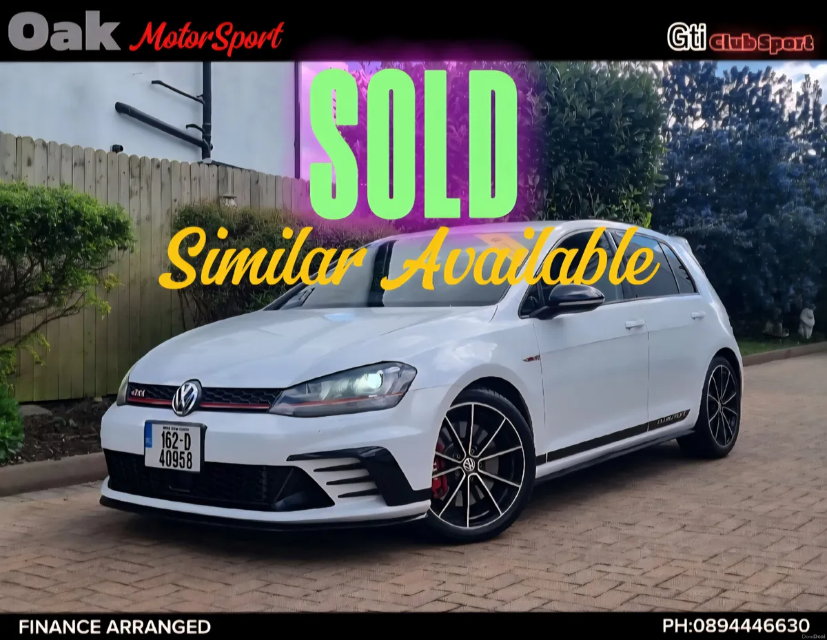 Golf Gti Clubsport Street 70k miles DSG - Image 1