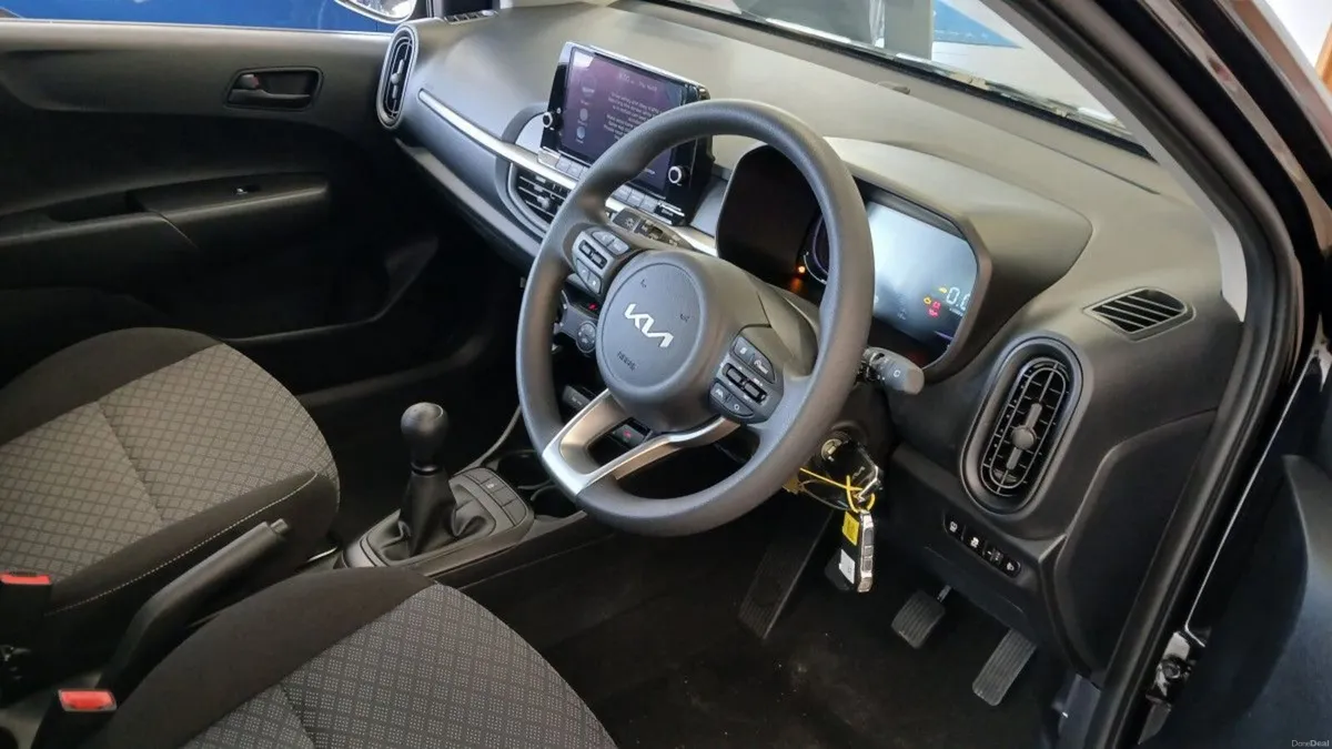 Kia Picanto 1.0 MPI 63 HP **REAR VIEW CAMERA, SAT - Image 3