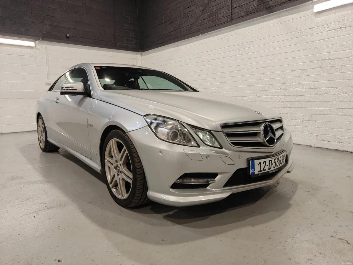 2012 MERCEDES BENZ E220 COUPE AMG LINE FRESH NCT - Image 1