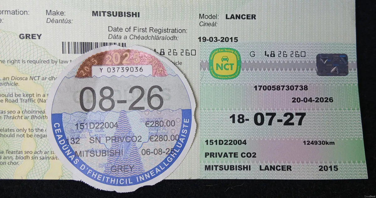 Mitsubishi Lancer 2015 1.6 INTENSE 4dr IRISH CAR - Image 3