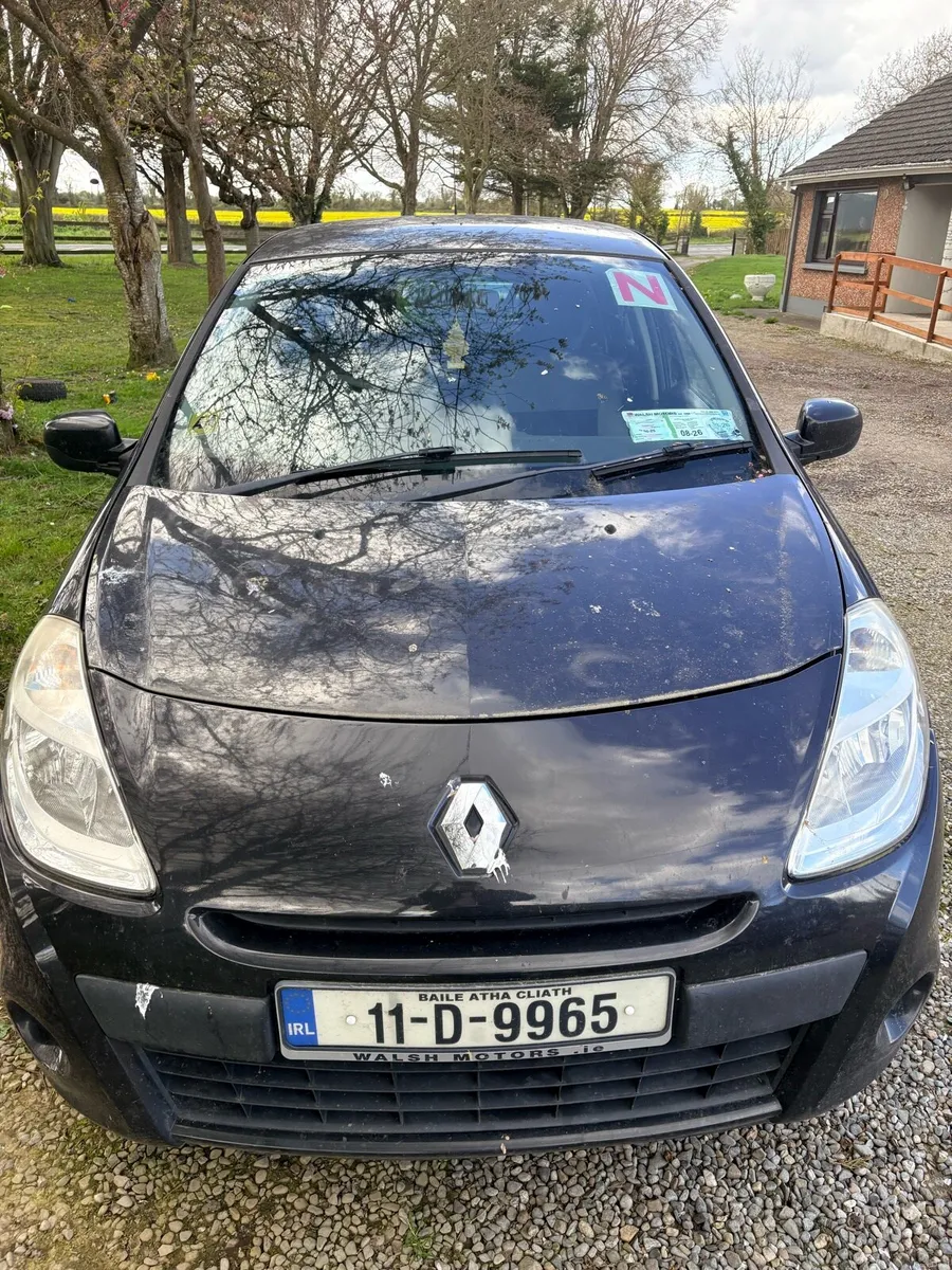 2011 Renault Clio Manual NCT July 2026 1.2 Diesel - Image 1